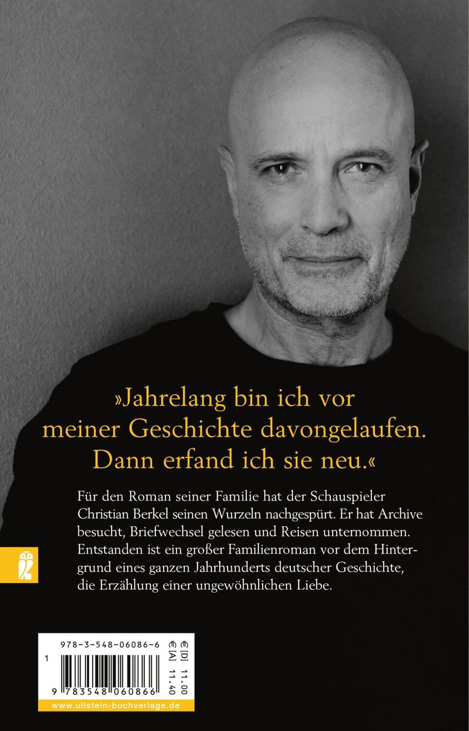Rückseite: 9783548060866 | Der Apfelbaum | Christian Berkel | Taschenbuch | Deutsch | 2019