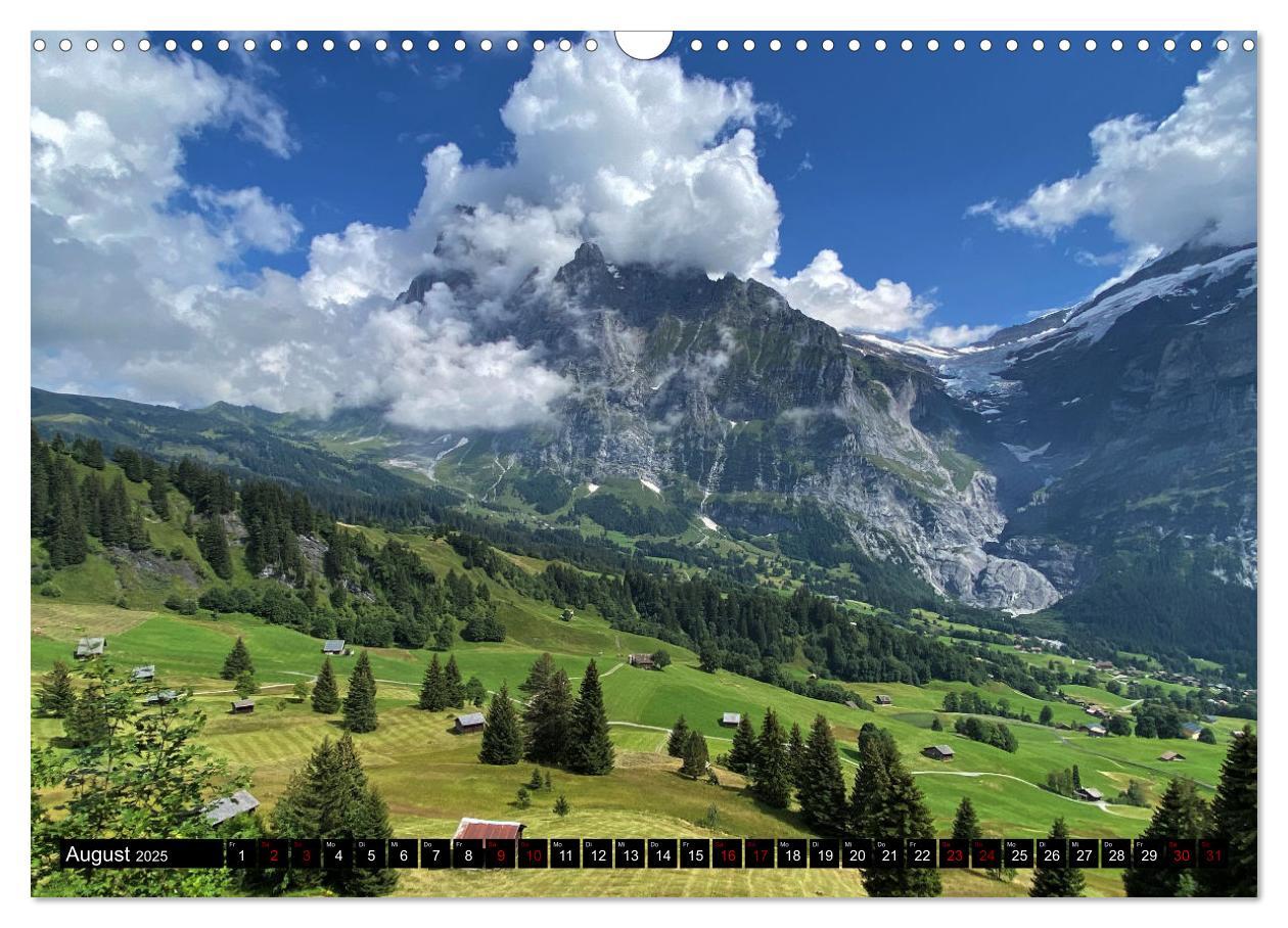 Bild: 9783383934407 | Grindelwald - Jungfrauregion Schweiz (Wandkalender 2025 DIN A3...