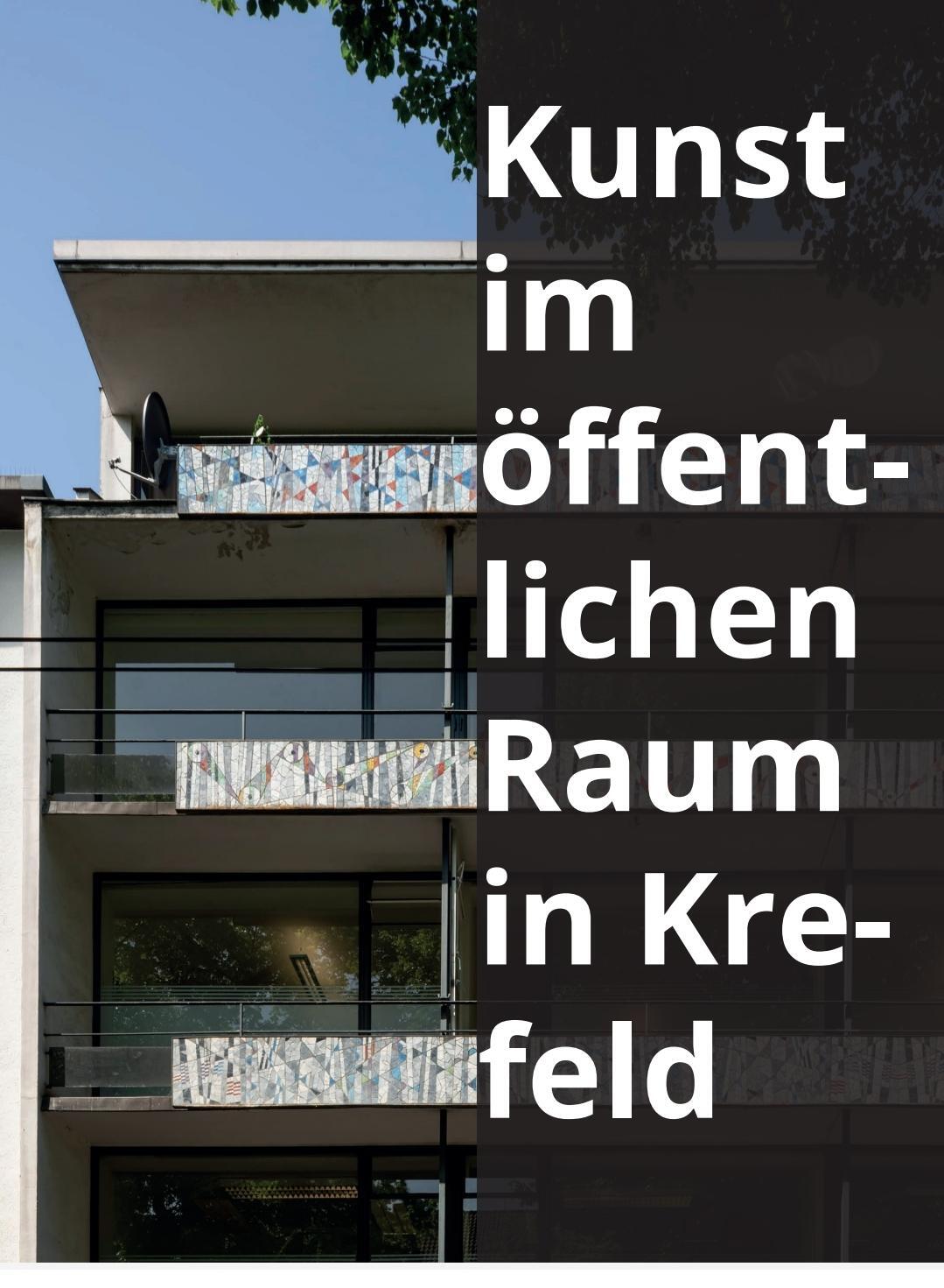 Cover: 9783868327731 | Kunst im öffentlichen Raum in Krefeld | Taschenbuch | 400 S. | Deutsch