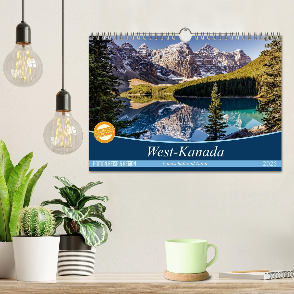 Bild: 9783435832743 | West-Kanada (Wandkalender 2025 DIN A4 quer), CALVENDO Monatskalender