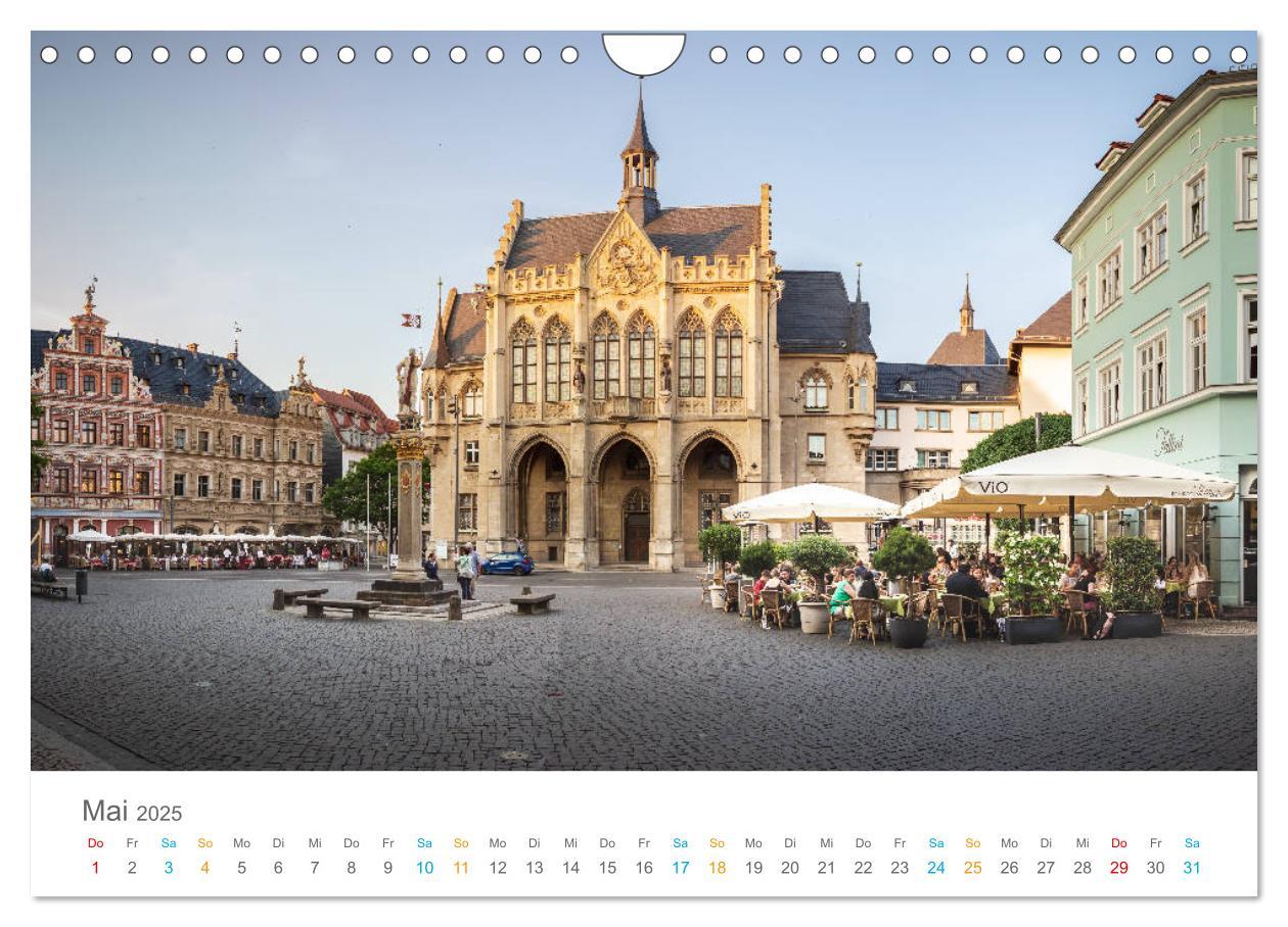 Bild: 9783435321599 | Erfurt - Stadt der Türme (Wandkalender 2025 DIN A4 quer), CALVENDO...