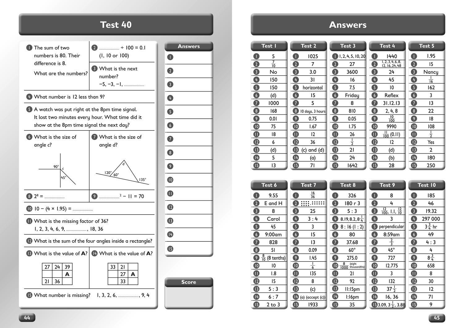 Bild: 9780007457946 | Collins Mental Maths | Ages 10-11 | Collins Ks2 | Taschenbuch | 2011