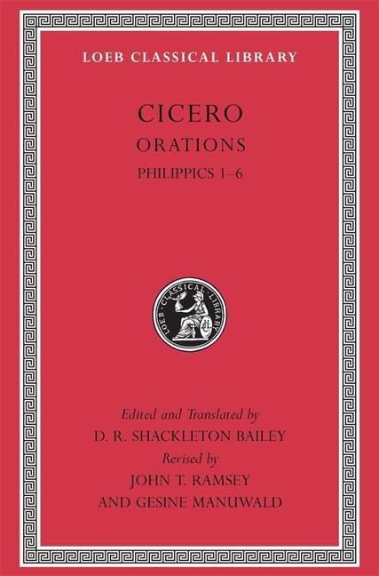 Cover: 9780674996342 | Philippics 1-6 | Cicero | Buch | Gebunden | Englisch | 2010