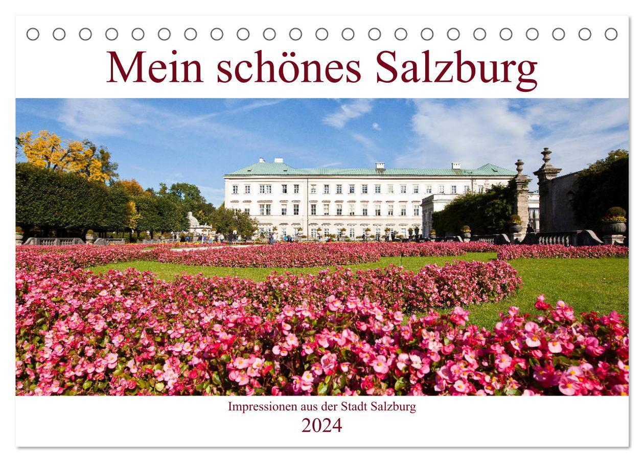Cover: 9783383458040 | Mein schönes Salzburg (Tischkalender 2024 DIN A5 quer), CALVENDO...