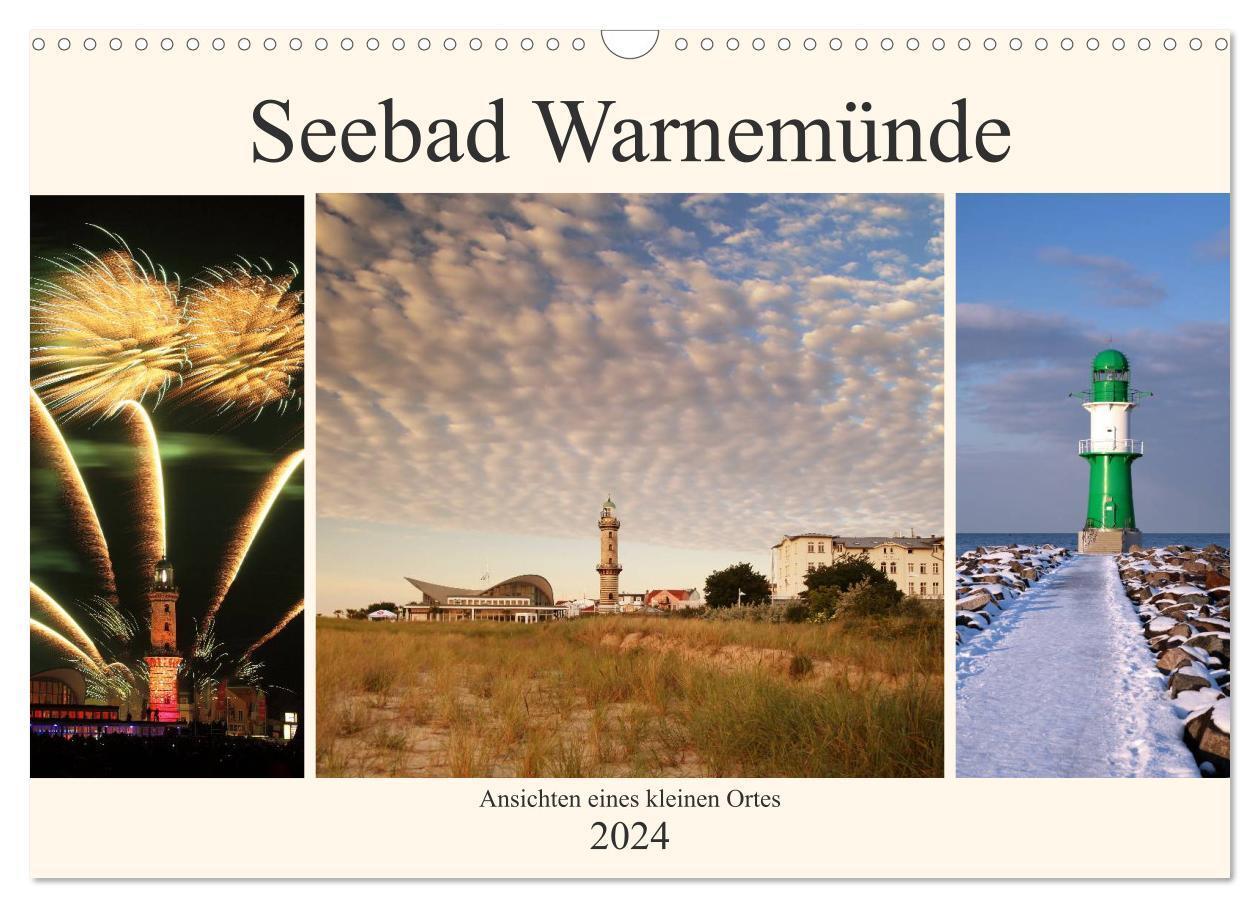 Cover: 9783383330445 | Seebad Warnemünde (Wandkalender 2024 DIN A3 quer), CALVENDO...