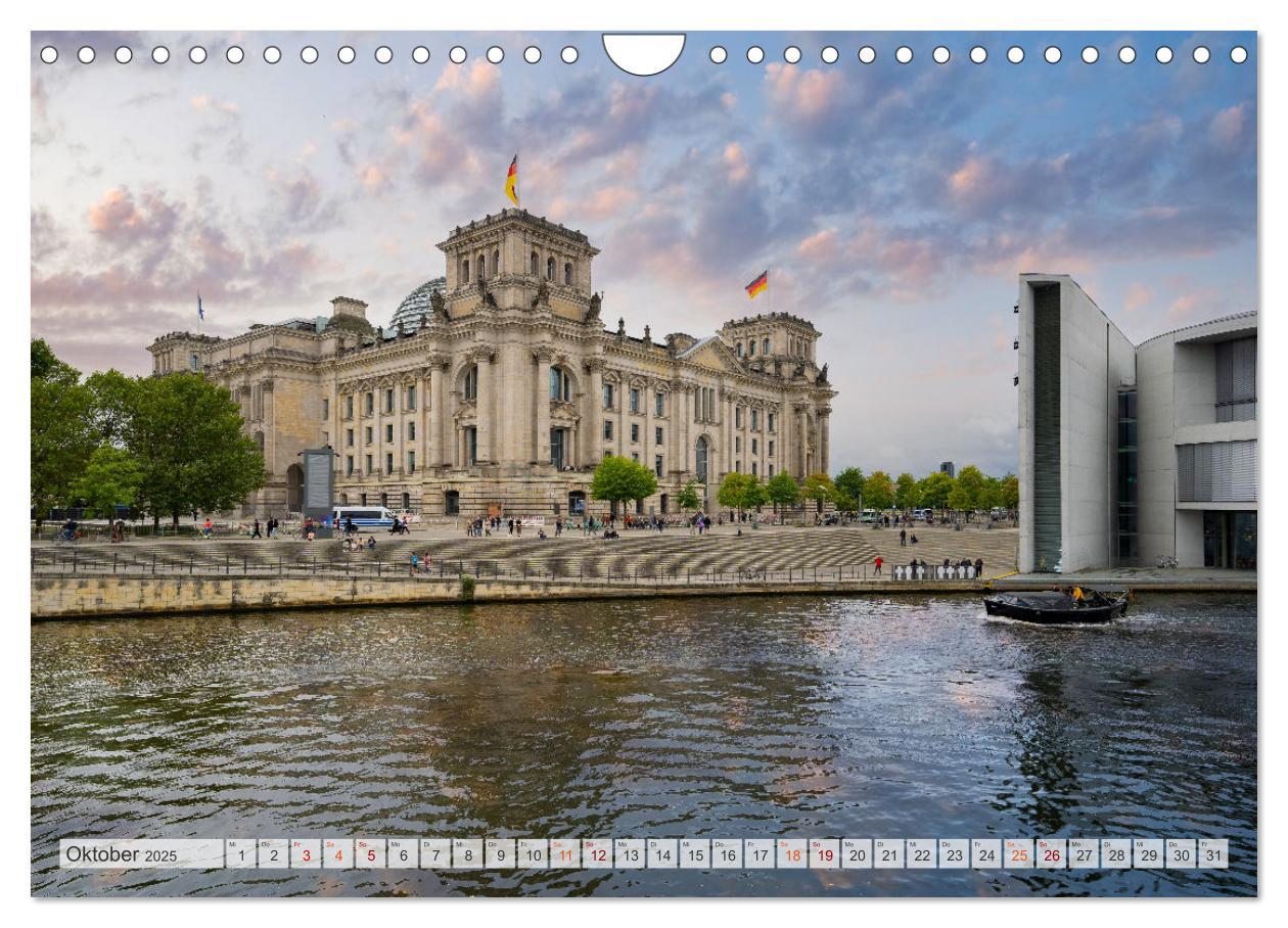 Bild: 9783435023318 | Berlin Stadtspaziergang (Wandkalender 2025 DIN A4 quer), CALVENDO...