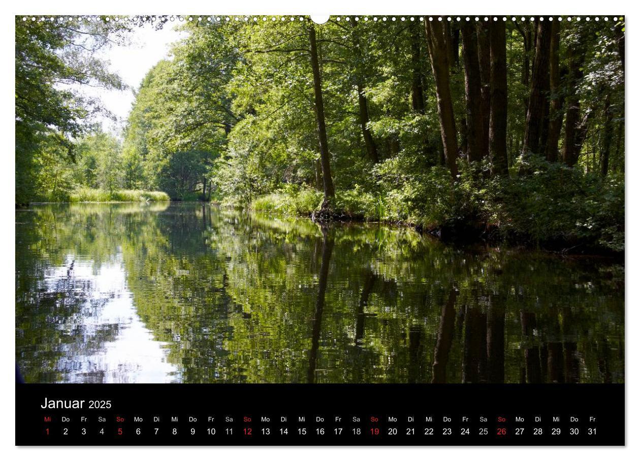 Bild: 9783435810192 | Geheimnisvoller Spreewald (Wandkalender 2025 DIN A2 quer), CALVENDO...