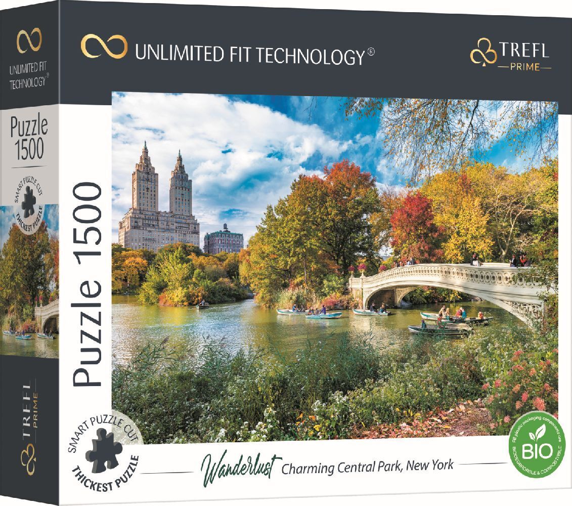 Cover: 5900511261943 | UFT Puzzle 1500 - Wanderlust: Central Park, New York | Spiel | 26194