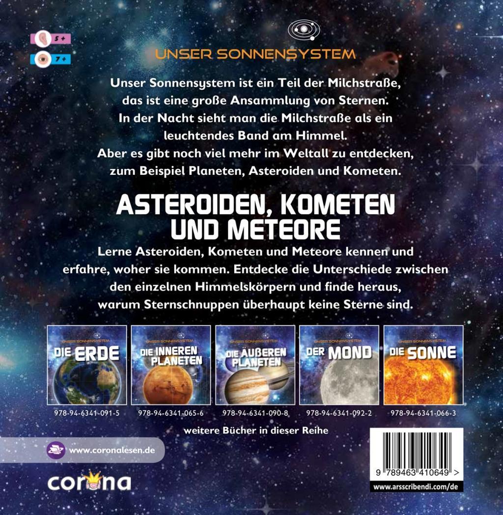 Bild: 9789463410649 | Asteroiden, Kometen und Meteore | Unser Sonnensystem | Wilkens | Buch
