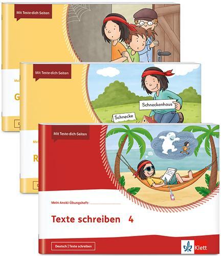 Cover: 9783121623068 | Paket Deutsch 4 | Taschenbuch | Mein Anoki-Übungsheft | 240 S. | 2024