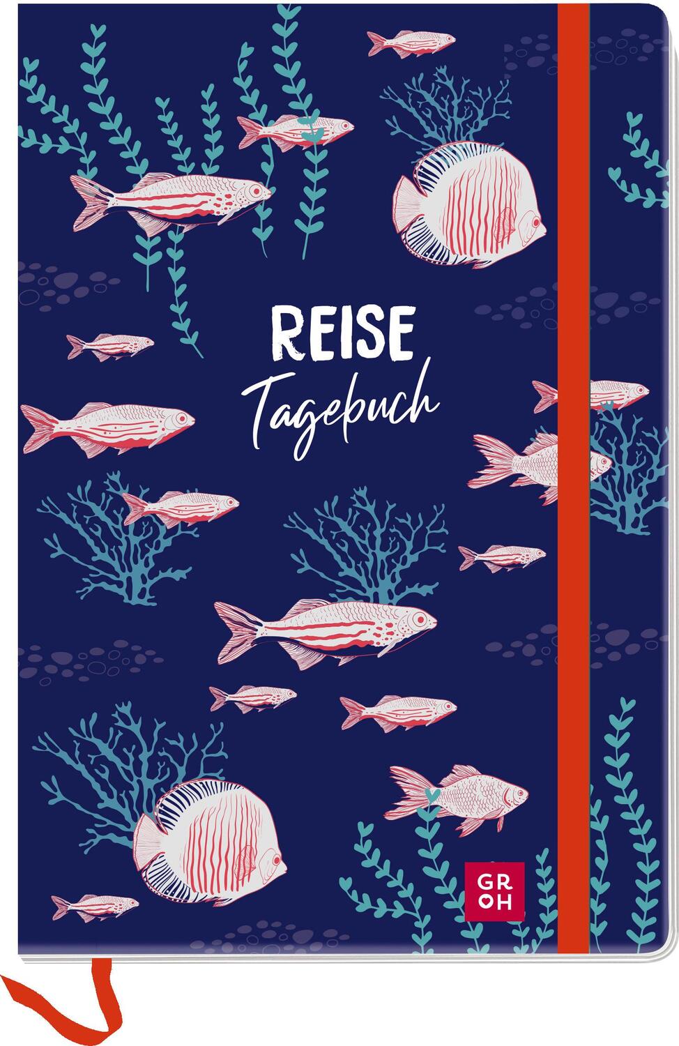 Cover: 4036442012048 | Reisetagebuch (Meer) | Groh Verlag | Notizbuch | 96 S. | Deutsch