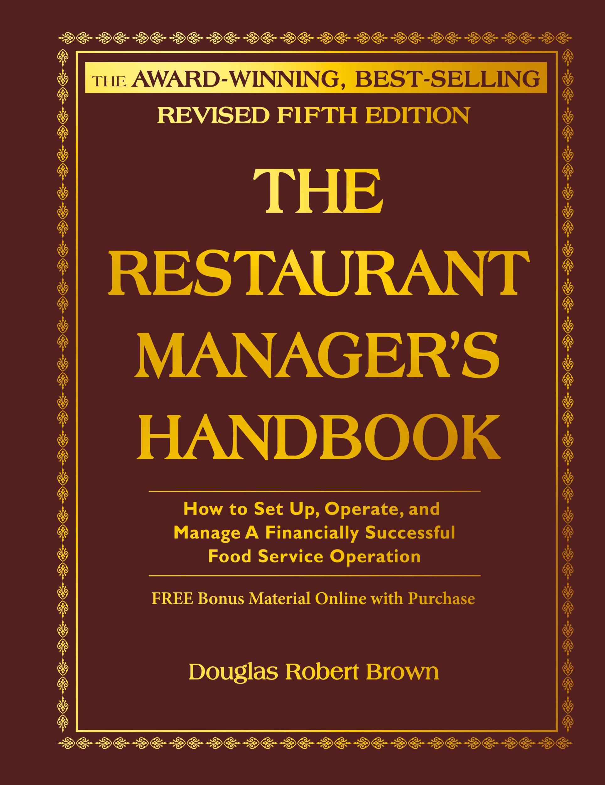 Cover: 9781620232637 | The Restaurant Manager's Handbook | Douglas R Brown | Buch | Englisch