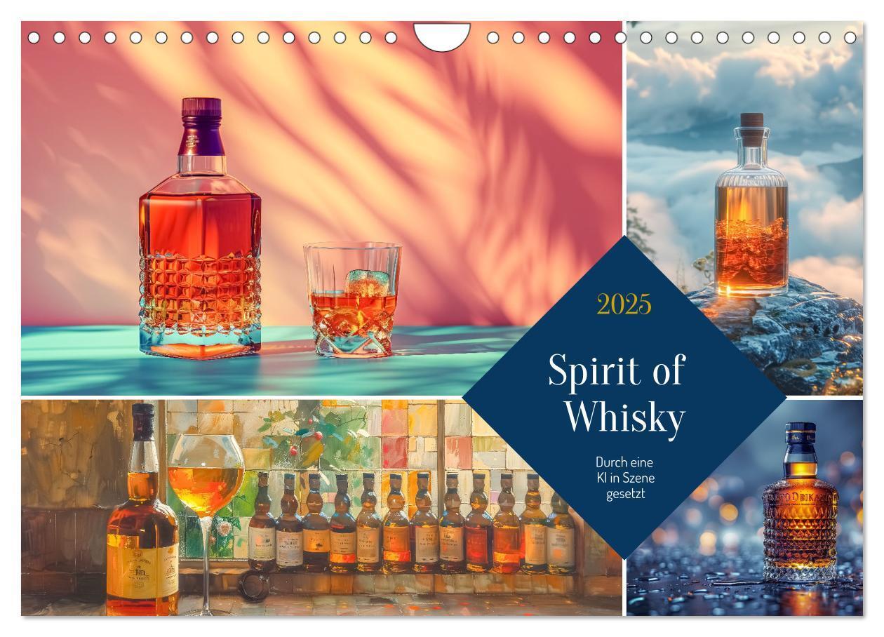 Cover: 9783457132753 | Spirit of Whisky (Wandkalender 2025 DIN A4 quer), CALVENDO...