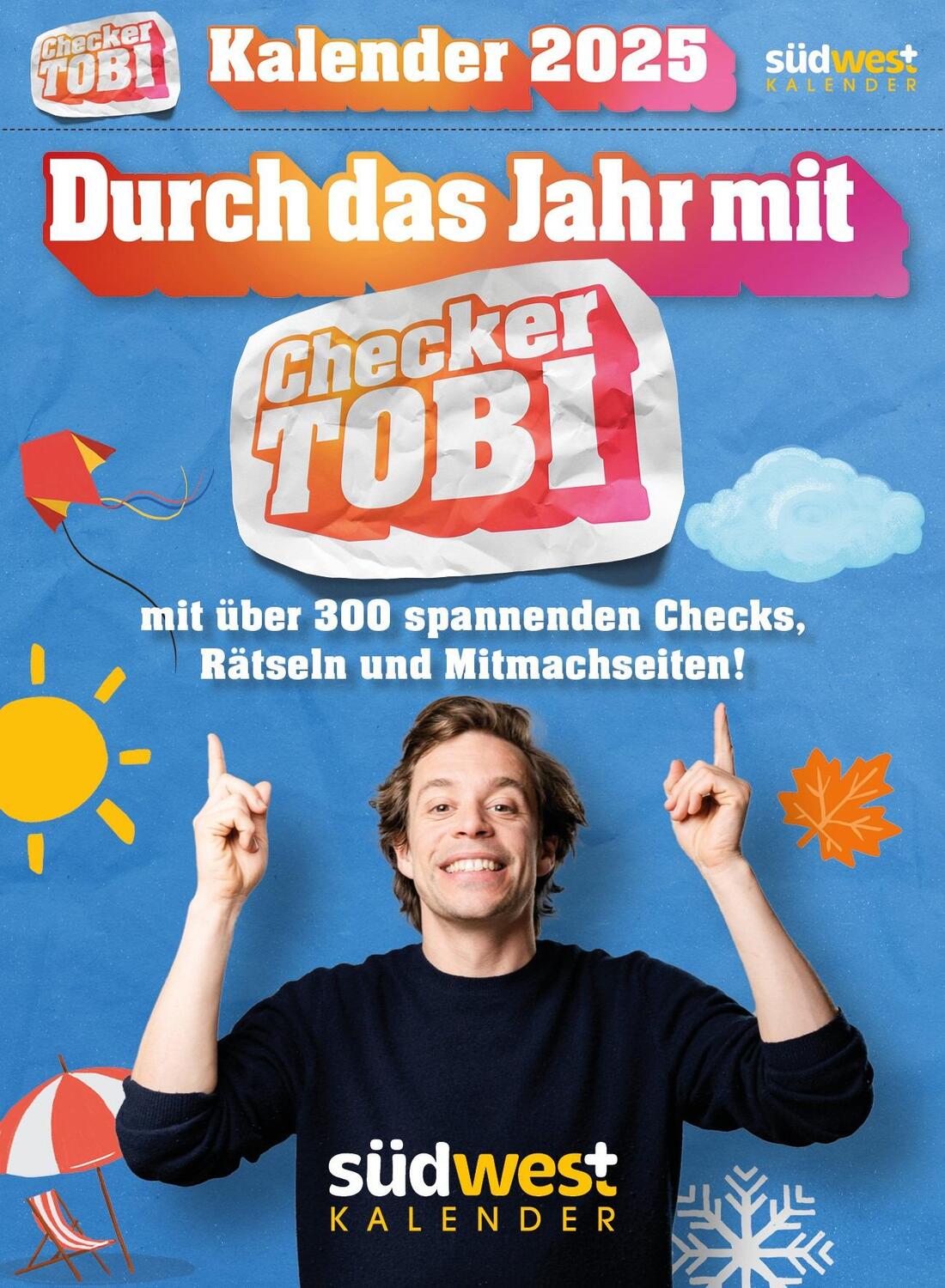 Cover: 9783517103471 | Checker Tobi 2025: Tagesabreißkalender mit über 300 spannenden...