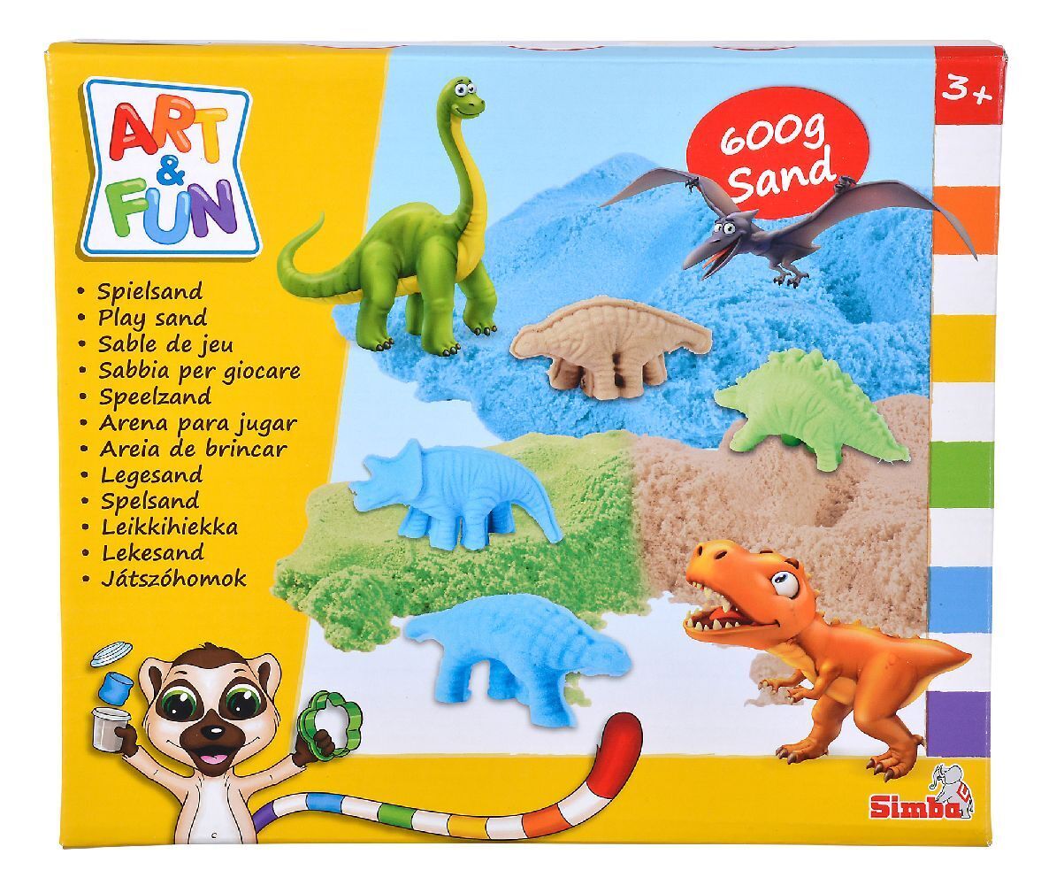 Cover: 4006592086336 | Art & Fun Spielsand Set Dinosaurier | Stück | Bunter Stückkarton