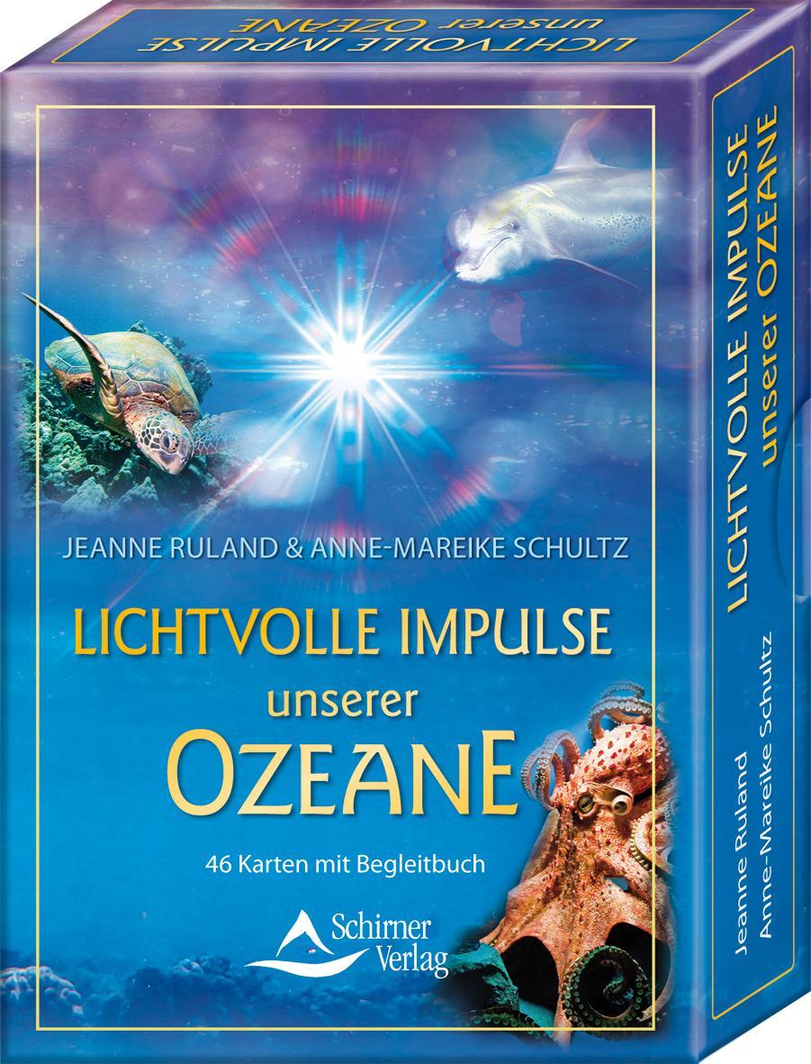 Cover: 9783843490535 | Lichtvolle Impulse unserer Ozeane | 46 Karten mit Begleitbuch | Buch
