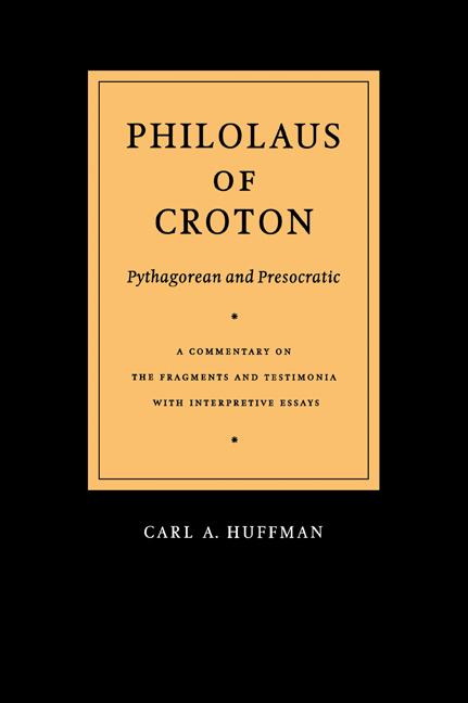 Cover: 9780521024716 | Philolaus of Croton | Philolaus | Taschenbuch | Englisch | 2006