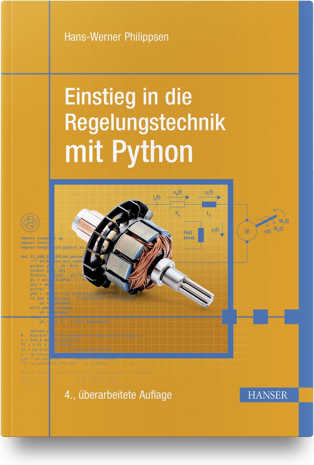 Cover: 9783446472822 | Einstieg in die Regelungstechnik mit Python | Hans-Werner Philippsen