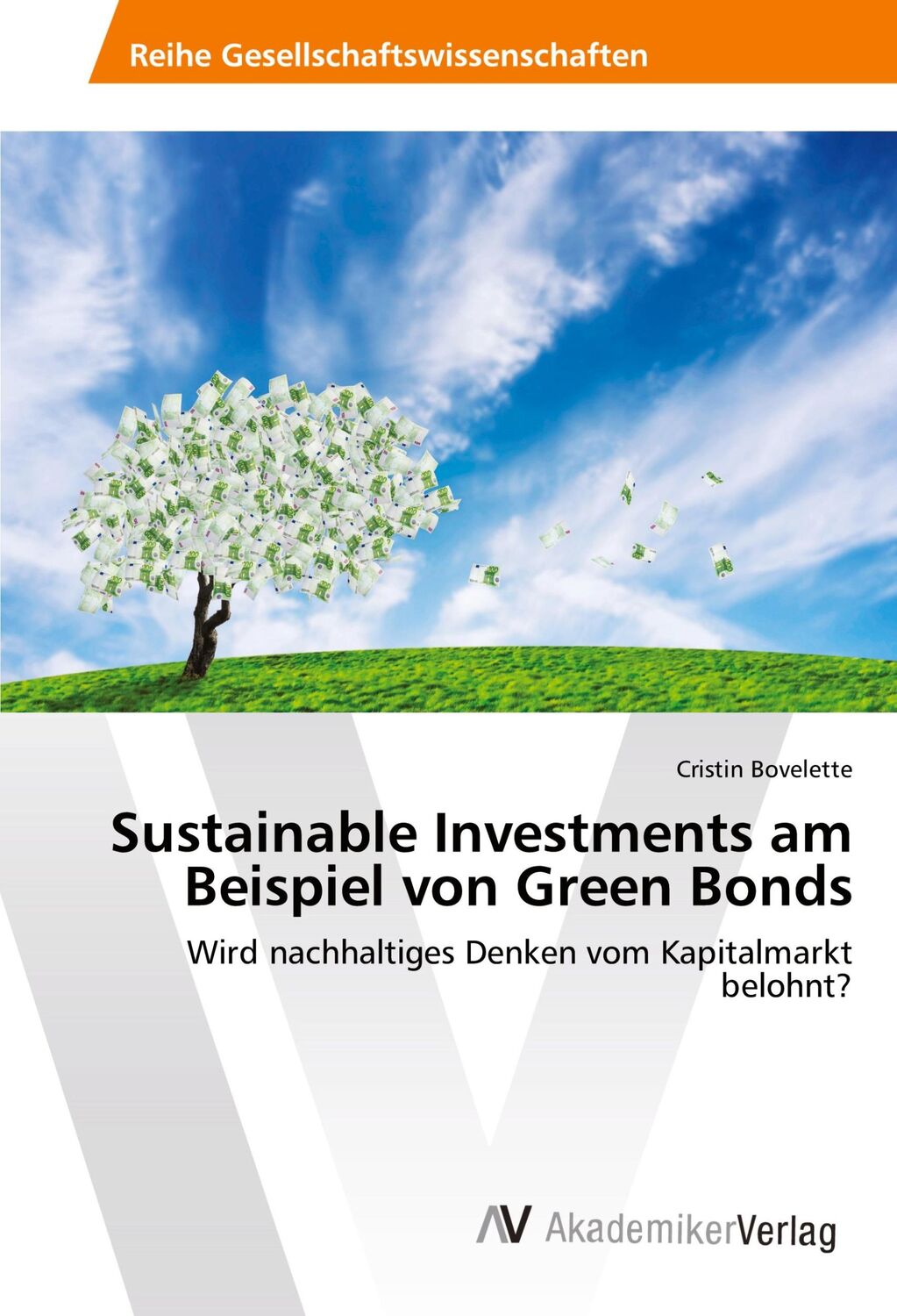 Cover: 9783330502901 | Sustainable Investments am Beispiel von Green Bonds | Bovelette | Buch