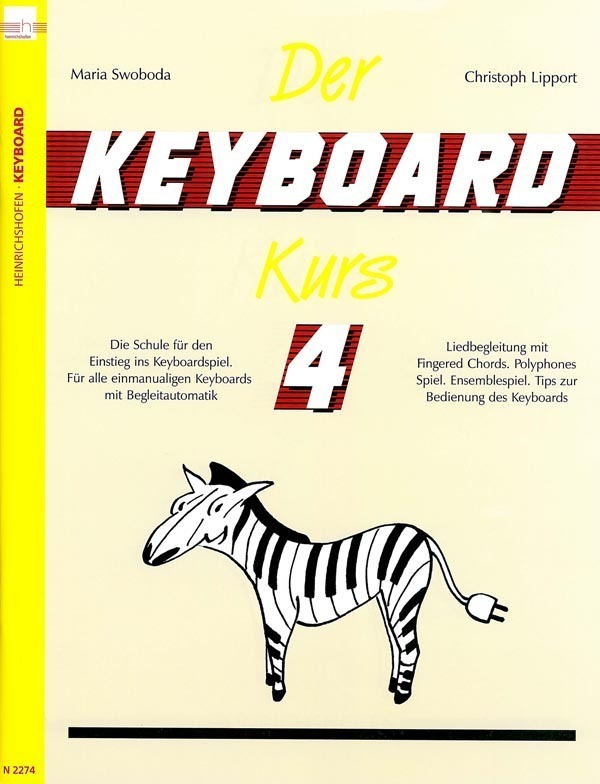 Cover: 9783938202142 | Der Keyboard-Kurs. Band 4. Tl.4 | Maria Swoboda (u. a.) | Taschenbuch