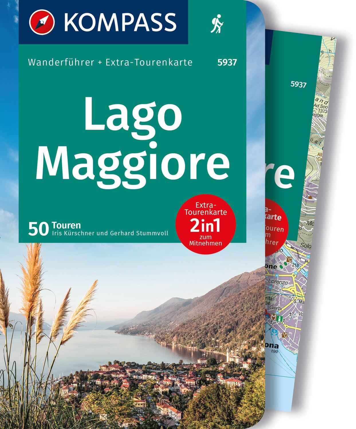 Cover: 9783991219378 | KOMPASS Wanderführer Lago Maggiore, 50 Touren | Iris Kürschner (u. a.)