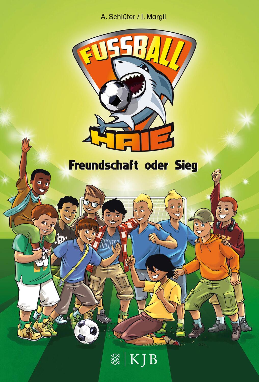 Cover: 9783737340847 | Fußball-Haie 10 - Freundschaft oder Sieg | Andreas Schlüter (u. a.)