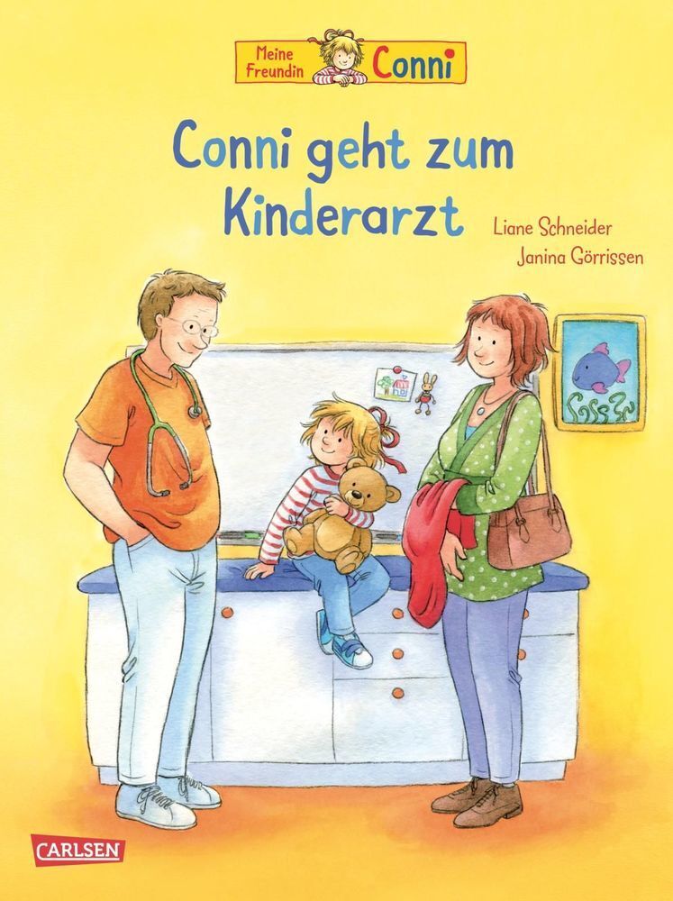 Cover: 9783551518293 | Conni-Bilderbücher: Conni geht zum Kinderarzt (Neuausgabe) | Buch