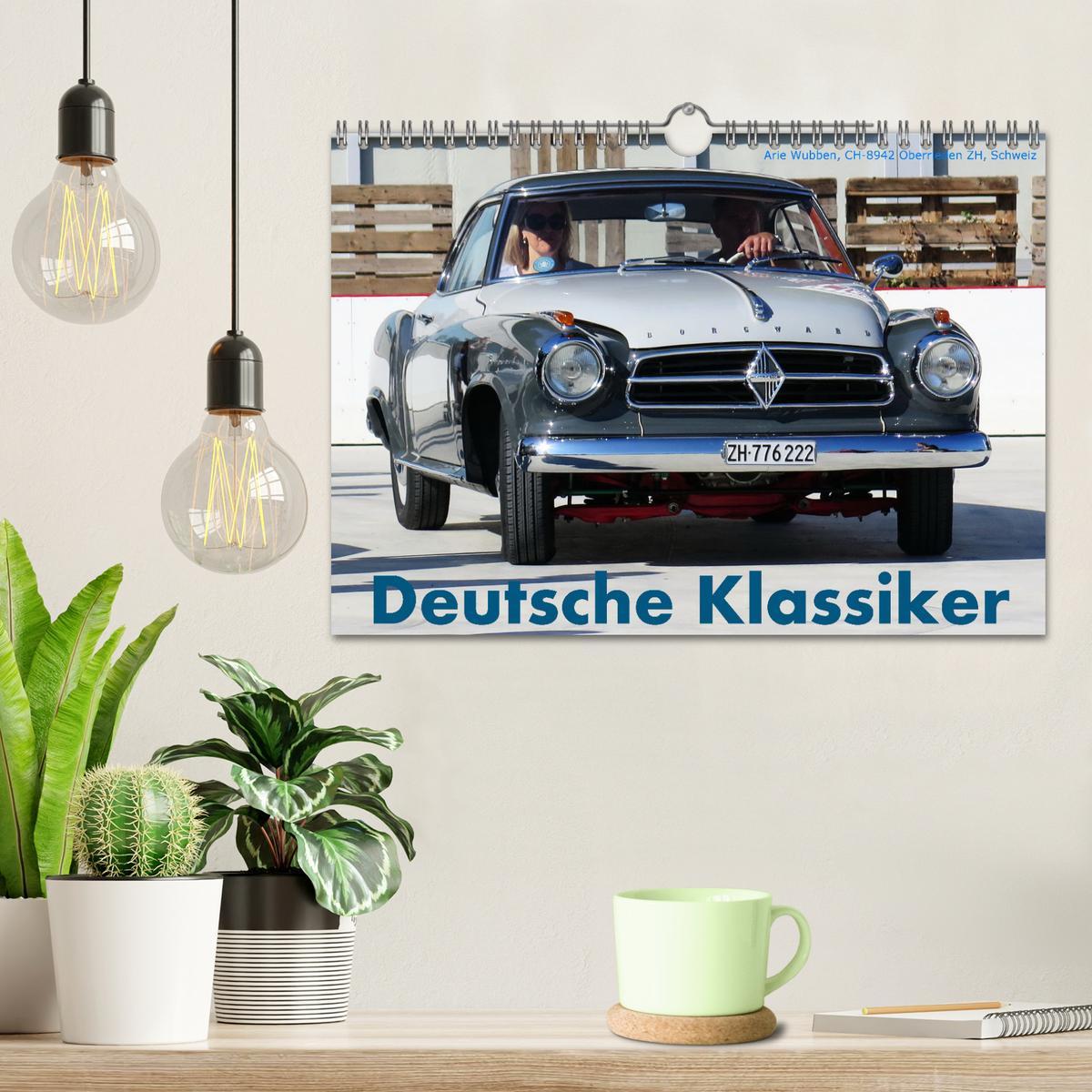 Bild: 9783435067572 | Deutsche Klassiker (Wandkalender 2025 DIN A4 quer), CALVENDO...