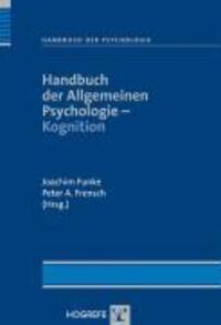 Cover: 9783801718466 | Handbuch der Allgemeinen Psychologie - Kognition | Buch | 825 S.