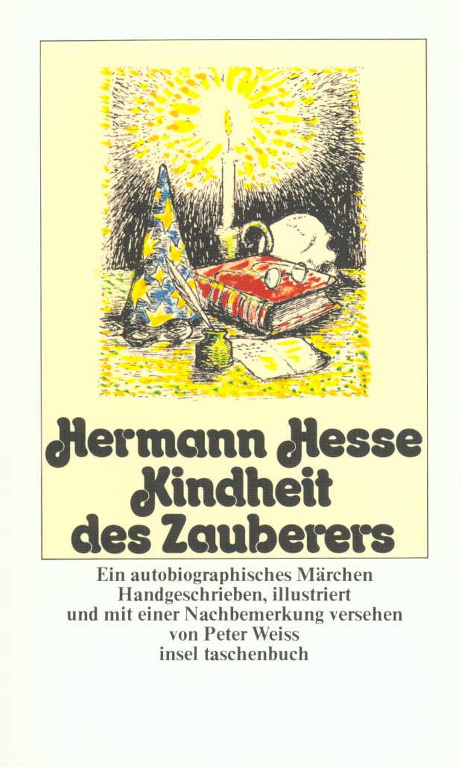 Cover: 9783458317678 | Kindheit des Zauberers | Ein autobiographisches Märchen | Hesse | Buch