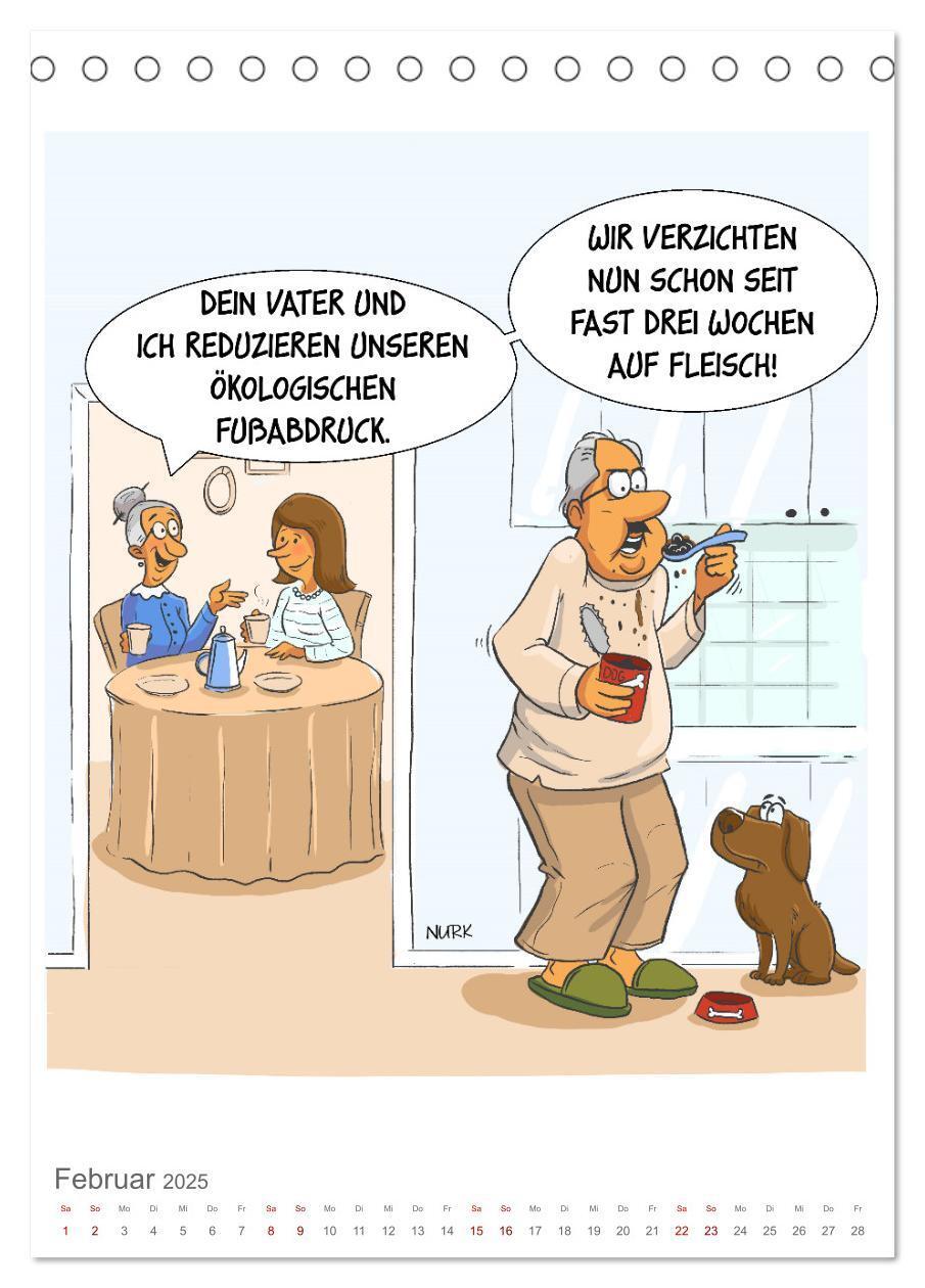 Bild: 9783383813238 | Okay, Boomer - Cartoons (Tischkalender 2025 DIN A5 hoch), CALVENDO...