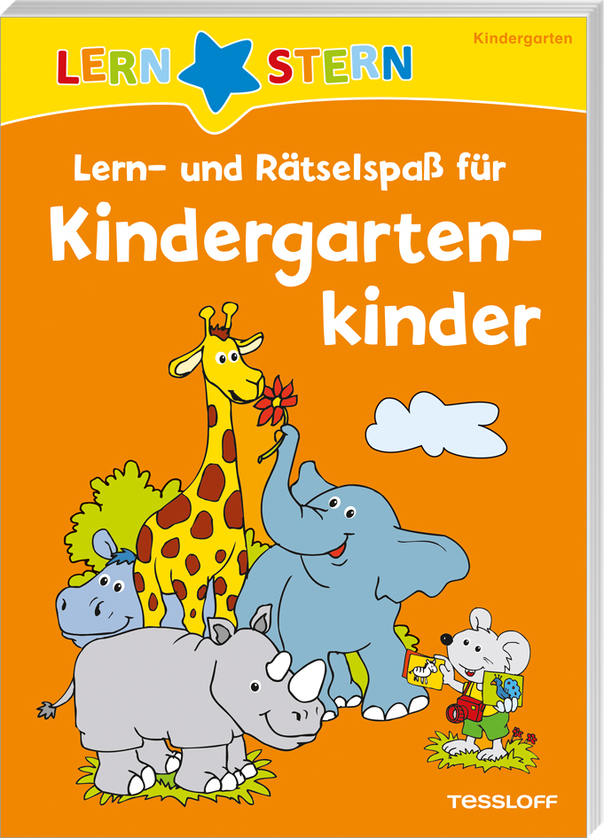 Cover: 9783788675189 | LERNSTERN Lern- und Rätselspaß für Kindergartenkinder | Antje Flad