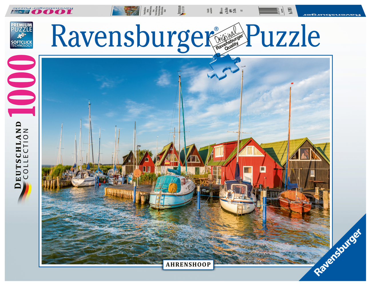 Cover: 4005556170920 | Ravensburger Puzzle - Romantische Hafenwelt von Ahrenshoop -...