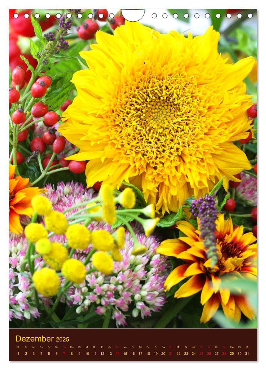 Bild: 9783435952076 | Sonnenblumen - Strahlende Blüten (Wandkalender 2025 DIN A4 hoch),...