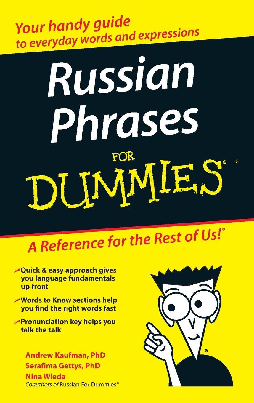 Cover: 9780470149744 | Russian Phrases For Dummies | Andrew D. Kaufman | Taschenbuch | 224 S.