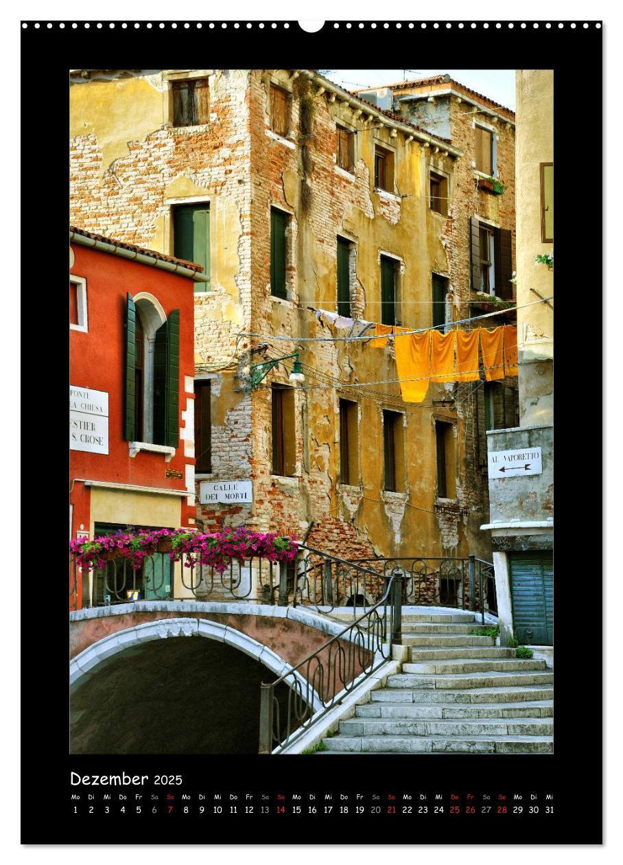 Bild: 9783457080863 | Venedig (Wandkalender 2025 DIN A2 hoch), CALVENDO Monatskalender