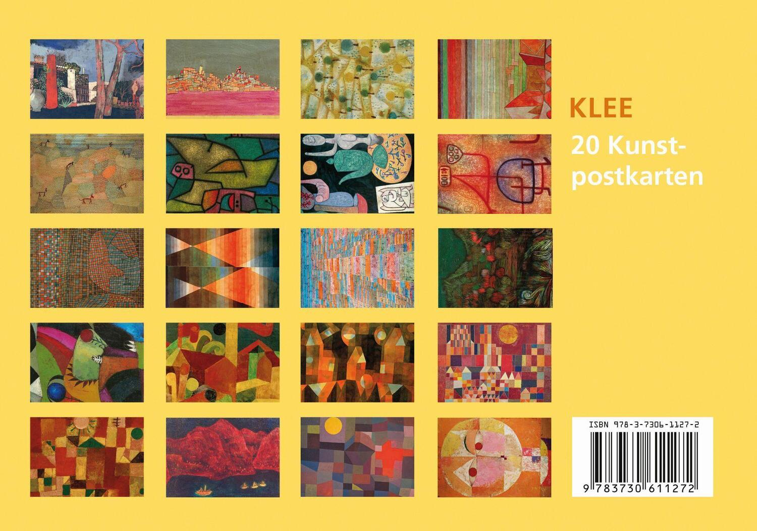 Bild: 9783730611272 | Postkarten-Set Paul Klee | Stück | Deutsch | 2022 | Anaconda Verlag