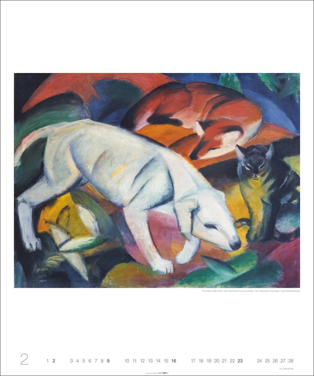 Bild: 9783839900970 | Franz Marc Edition Kalender 2025 | Kalender | Spiralbindung | 14 S.