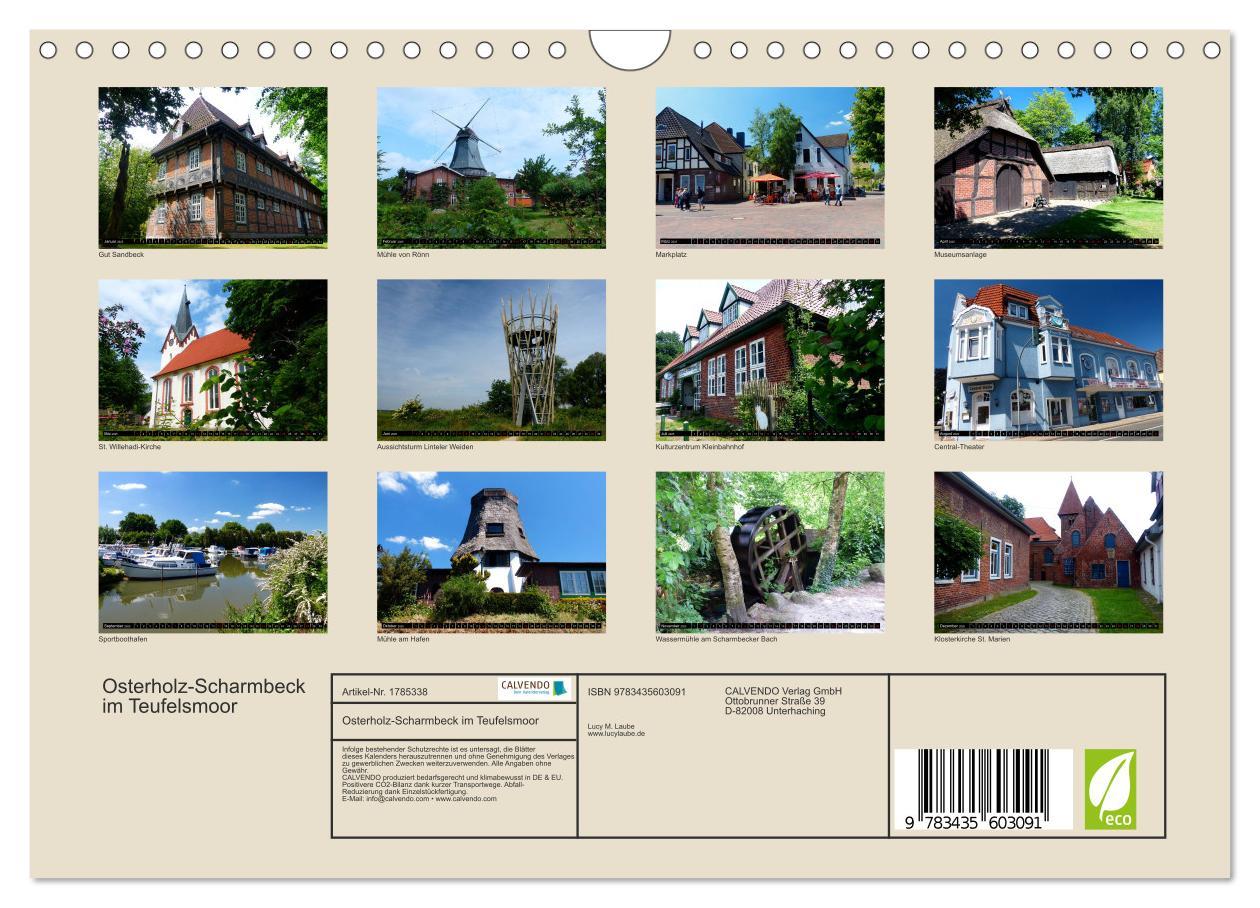 Bild: 9783435603091 | Osterholz-Scharmbeck im Teufelsmoor (Wandkalender 2025 DIN A4...