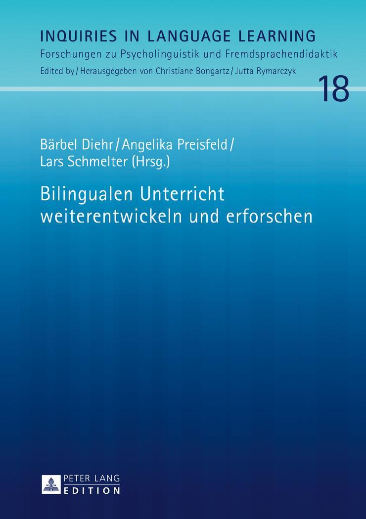 Cover: 9783631678961 | Bilingualen Unterricht weiterentwickeln und erforschen | Buch | 272 S.