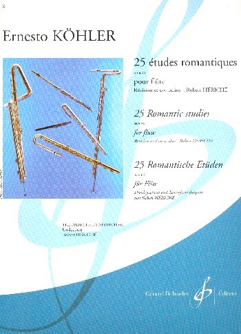 Cover: 9790043014683 | 25 Etudes Romantiques Op.66 | Ernesto Köhler | Buch
