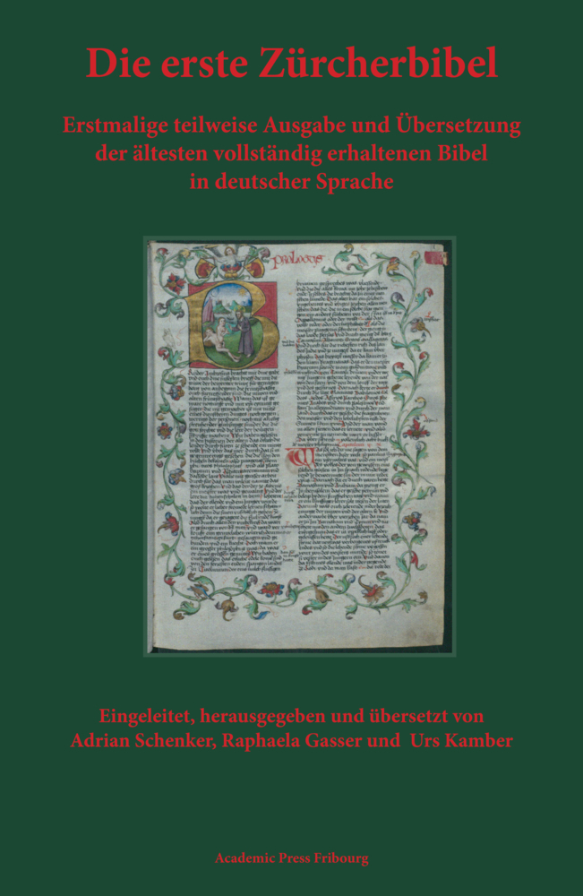 Cover: 9783290180898 | Die erste Zürcherbibel | Adrian Schenker (u. a.) | Buch | 2018