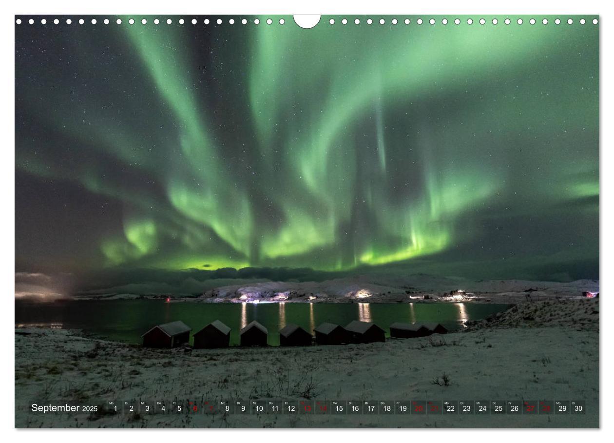 Bild: 9783435114030 | Polarnacht in Tromsø (Wandkalender 2025 DIN A3 quer), CALVENDO...