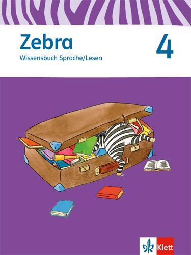 Cover: 9783122706852 | Zebra 4 Wissensbuch Sprache/Lesen 4. Schuljahr | Kargl/Schramm | 64 S.