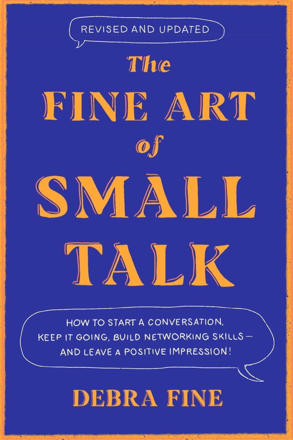 Cover: 9780349436173 | The Fine Art Of Small Talk | Debra Fine | Taschenbuch | Englisch