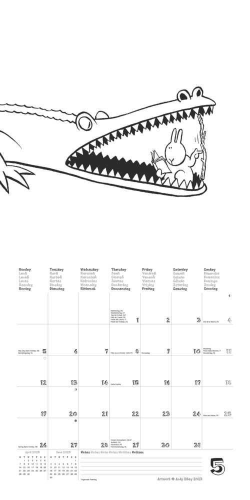 Bild: 4002725987938 | N NEUMANNVERLAGE - Bunny Suicides 2025 Broschürenkalender, 30x30cm,...