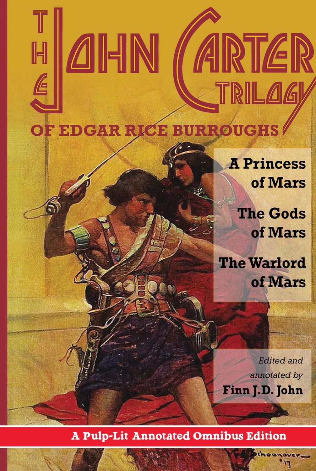 Cover: 9781945032004 | The John Carter Trilogy of Edgar Rice Burroughs | Burroughs (u. a.)