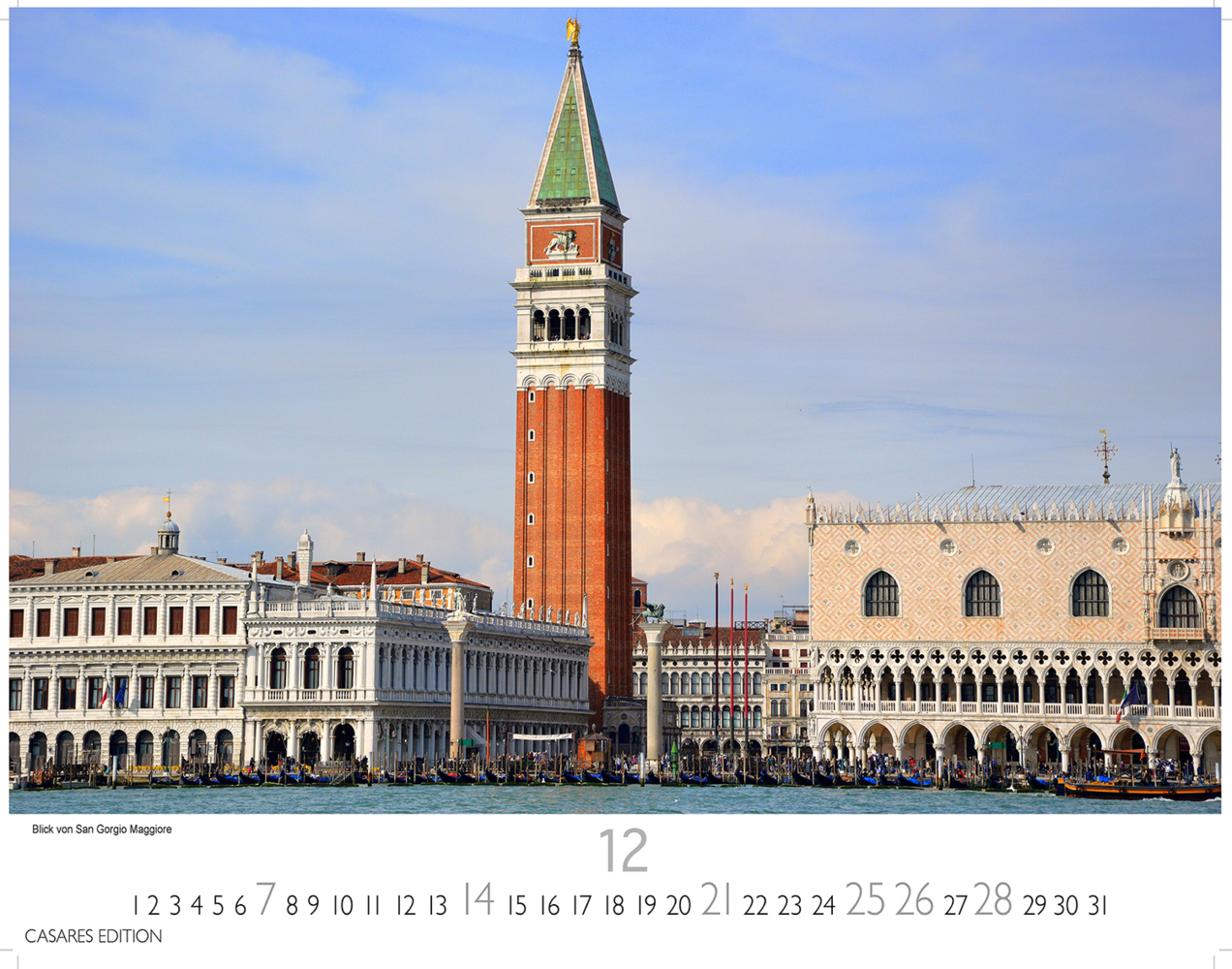 Bild: 9781835240168 | Venedig 2025 L 35x50cm | Kalender | 14 S. | Deutsch | 2025