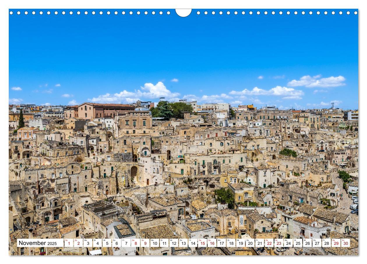 Bild: 9783383938122 | Matera - Die Stadt der Sassi (Wandkalender 2025 DIN A3 quer),...