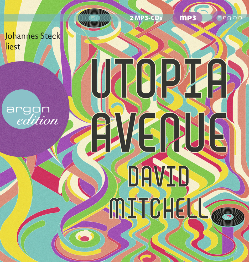 Cover: 9783839819517 | Utopia Avenue, 2 Audio-CD, 2 MP3 | David Mitchell | Audio-CD | Deutsch